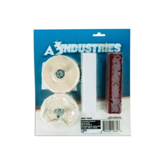 AES Industries 7600 Automotive Polish and Cleaning Kit