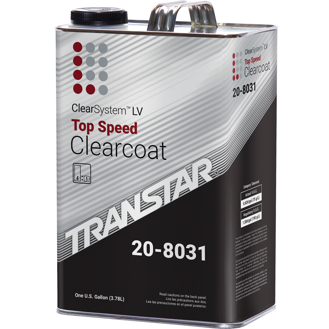 CLEAR SYSTEM LV TOP SPEED CLEARCOAT - GAL