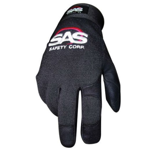 SAS MX ProTool 6654 High Performance Mechanic's Gloves, X-Large, Nylon, Black