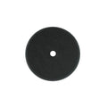 BUFF and SHINE 2000G Grip Pad, 8 in Dia, 2 in THK, Hook and Loop Attachment, Reticulated Polyester Foam Pad, Black