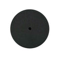 BUFF and SHINE 320G Curved Back Grip Pad, 3 in Dia, 1 in THK, Hook and Loop Attachment, Polyester Foam Pad, Black