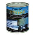 EVERCOAT KITTY HAIR 100868 Long Strand Fiberglass Reinforced Body Filler, 1 qt Can, Paste, Long Strand