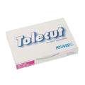 KOVAX Tolecut 191-1523 Sanding Sheet, 70 mm W x 114 mm L, 1500 Grit, Aluminum Oxide Abrasive, Pink, Dry