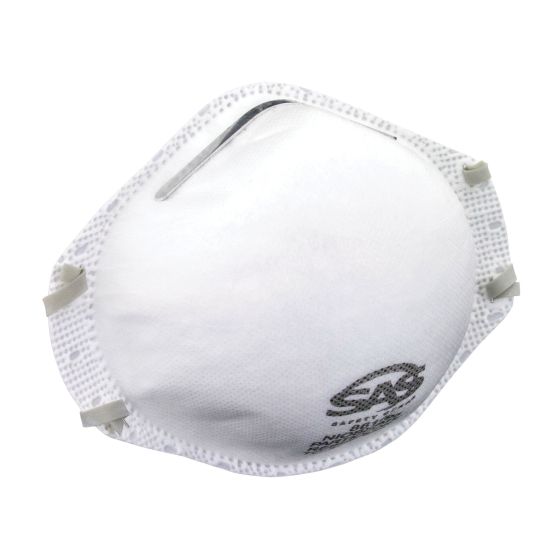 SAS 8610 Particulate Respirator, N95 Filter, Polypropylene Fabric, White