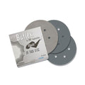 KOVAX Super Buflex 193-1534 Sanding Disc, 6 in Dia, 3000 Grit, Black, Dry, Hook and Loop Attachment, 7 Holes