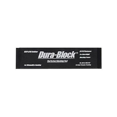 Dura-Block AF4402 Type 2/3 Sanding Block, 2-5/8 in W x 11 in L, PSA Attachment, EVA Rubber