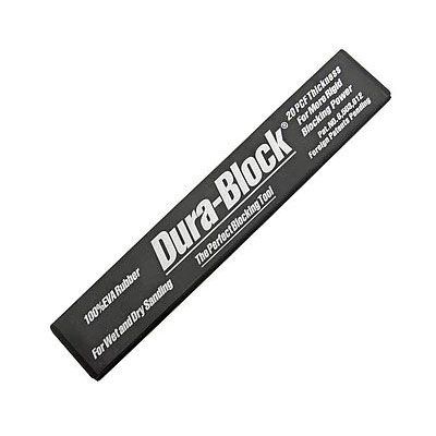 Dura-Block AF4403 Full Size Sanding Block, 2-5/8 in W x 16 in L, PSA Attachment, EVA Rubber