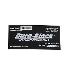 Dura-Block AF4405 Sanding Block, 2-1/2 in W x 5-3/8 in L, PSA Attachment, EVA Rubber
