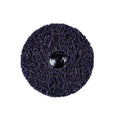 Scotch-Brite 21552 XT Pro Series Clean and Strip Disc, 4 in Dia, Extra Coarse Grade, 12000 rpm, Purple