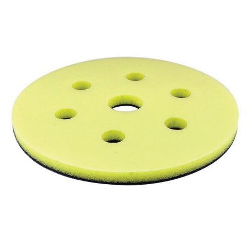 KOVAX 971-0039 Micro-Hook Interface Pad, 6 in Dia, Super-Tack Attachment, 7 Holes