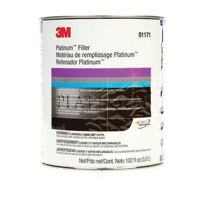 Marson Platinum 01171 Body Filler, 1 gal Can, Off-White, Paste