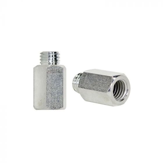 BUFF and SHINE Grip Pad 1400 Double Sided Pad Spacer, 5/8 in x 11 Male x Female Threaded, Zinc Plated