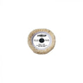 BUFF and SHINE 7503GT Grip Pad, 7-1/2 in Dia, Hook and Loop Attachment, 100% Twisted Wool Pad, Natural