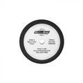 BUFF and SHINE 820WG Convoluted Face Buffing Grip Pad, 8 in Dia, 1-1/2 in THK, Hook and Loop Attachment, Black