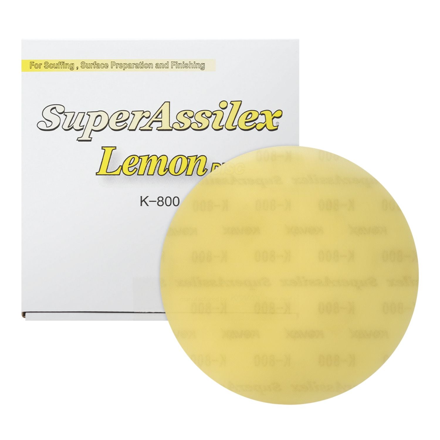 (25) 6" ASSILEX DISC - LEMON NH