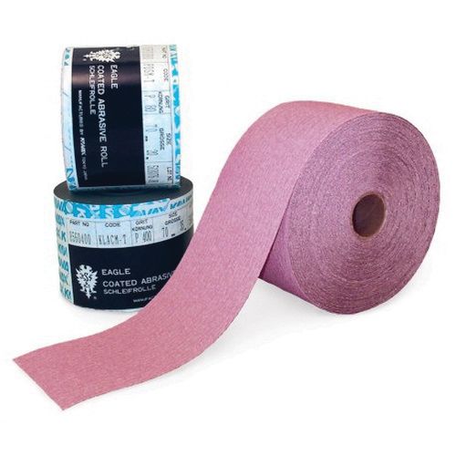 KOVAX Finkat 856-0040 File Sheet Roll, 2-3/4 in W x 12 m L, 40 Grit, P40-D Grade, Aluminum Oxide Abrasive