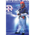 E-Z Mix 74850 Anti-Static Spray Suit, X-Large, Carbon Fiber Threads, Adjustable Waist, Detachable Hood