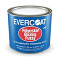 EVERCOAT 100400 Polyester Glazing Putty, 2.25 lb Can, White, Paste