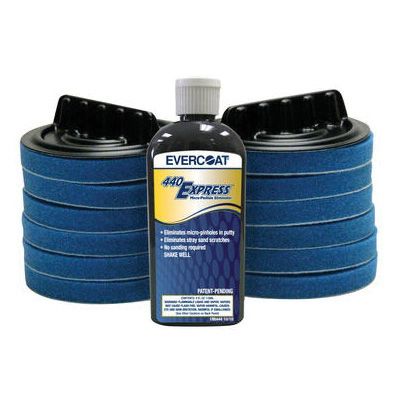 EVERCOAT 440Express 100444 Micro-Pinhole Eliminator Kit, 4 fl-oz Bottle, Gray, Paste