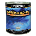 EVERCOAT 100730 Super Build Polyester Primer, 1 gal Round Can, Gray, 4:1 Mixing, 1200 sq-ft/gal Coverage