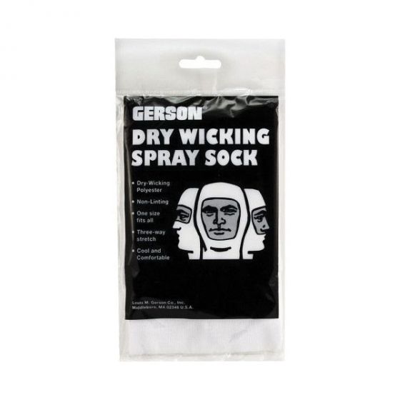 GERSON 070295 Economy Spray Socks, Universal, Economy, White, Bleached Cotton