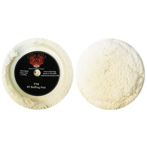 Wool Buffing Pad, 7.5" Diameter, 1.5" Thickness