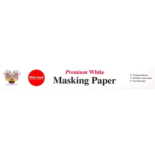 18"X750 WHITE GUARD MASKING PAPER