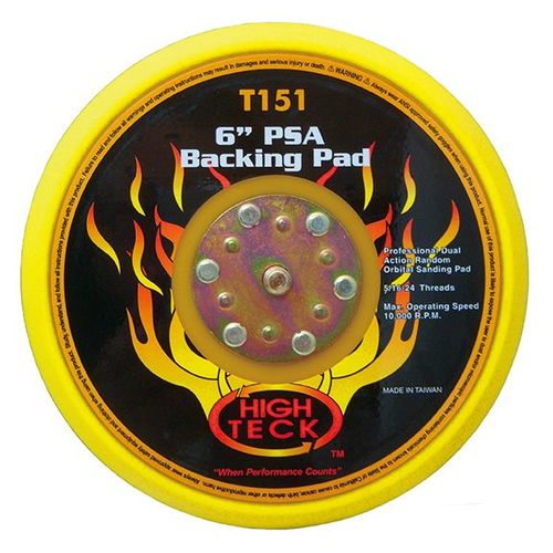 6" PSA Backing Pad