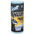 Scott 32992 Heavy Duty Shop Towel, 11 x 10.64 in, 60, Hydroknit, Blue, 1 Plys