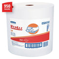 WypAll 05841 L30 Series Jumbo Roll Towel, 13.4 x 12.4 in, 950, Double Re-Creped, White, 1 Plys