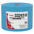 WypAll 33241 Jumbo Roll Cloth, 13.4 x 9.8 in, 717, Polypropylene, Blue, 1 Plys