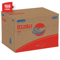 WypAll 41041 X80 Series Brag Box Cloth, 12-1/2 x 16.8 in, 160, Hydroknit, Blue, 1 Plys