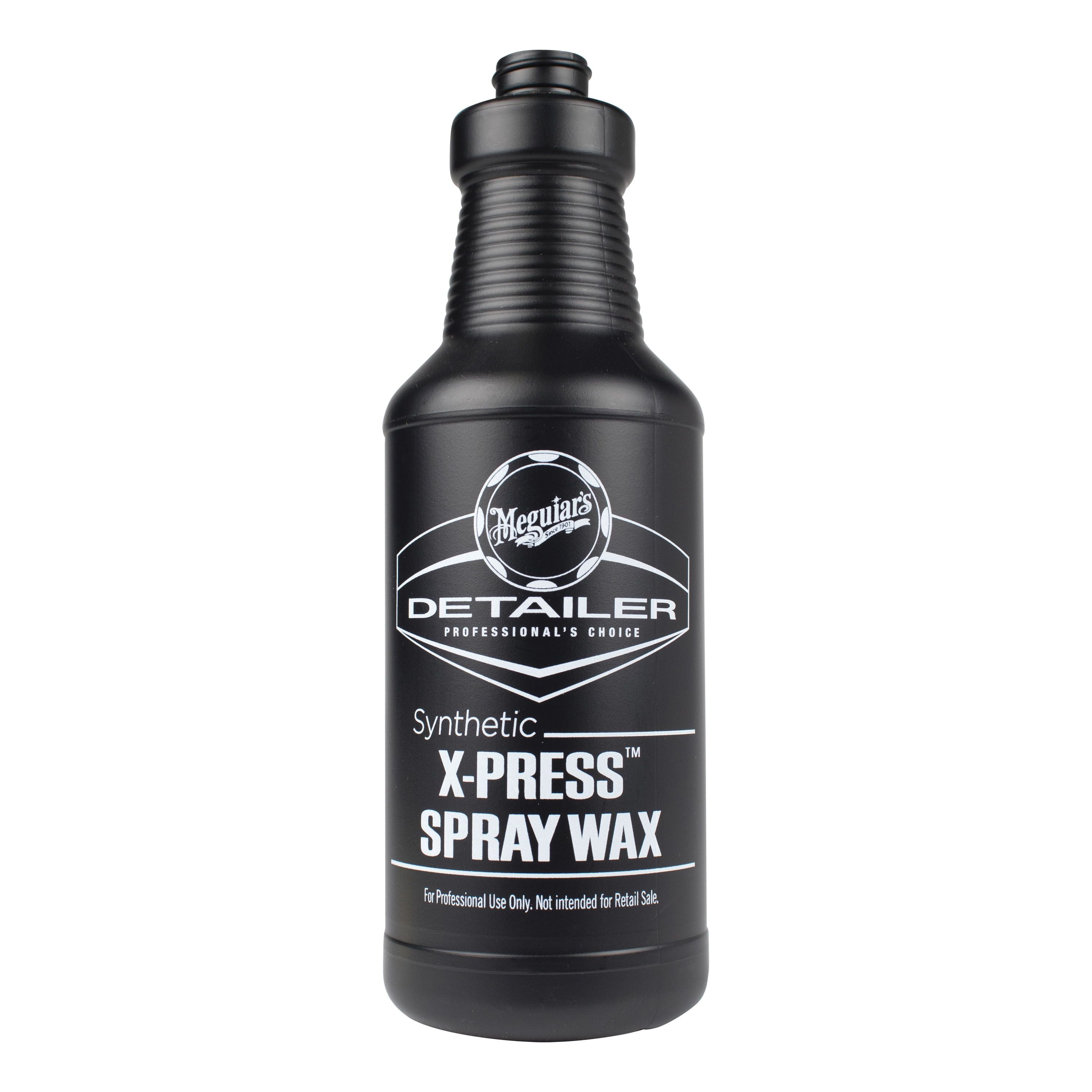 Meguiar's Detailer D20156 Pre-Labeled Bottle, 32 oz, Use With: D156 Synthetic Express Spray Wax