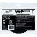 Meguiar's Soft Buff DFF5 Dual Action Finishing Disc, 5 in Dia, Hook and Loop Attachment, Foam Pad, Black