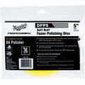 Meguiar's Soft Buff DFP5 Dual Action Polishing Disc, 5 in Dia, Hook and Loop Attachment, Foam Pad, Yellow