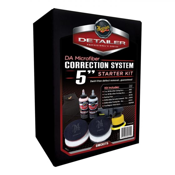 Meguiar's DMCKIT5 DA Microfiber Correction System Kit