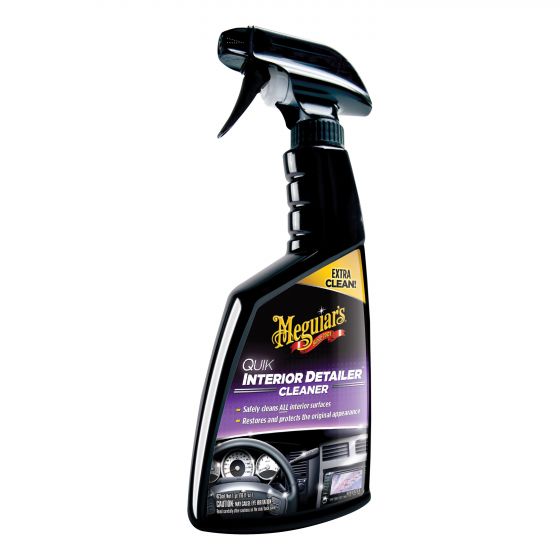 Meguiar's Detailer G13616 Quik Interior Cleaner, 16 oz Spray Bottle, Clear