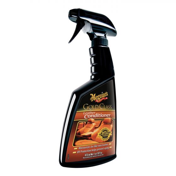 Meguiar's Gold Class G18616 Conditioner, 16 oz Bottle, Translucent/Light Yellow, Liquid