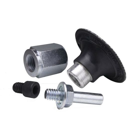 3M 05539 Round Disc Pad Assembly, 2 in Dia, 1/4 in - 20 TPI Arbor, Roloc TR Attachment