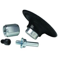 3M 05540 Round Disc Pad Assembly, 3 in Dia, 1/4 in - 20 TPI Arbor, Roloc TR Attachment