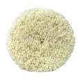 3M 05703 Double-Sided Compound Pad, 9 in Dia, Screw-On Attachment, Wool Pad, White