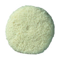 3M 05704 Double-Sided Compound Pad, 8 in Dia, Screw-On Attachment, Wool Pad, White