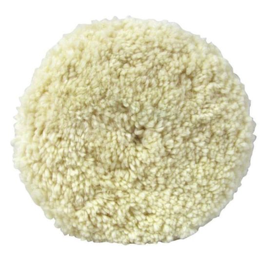 3M 05711 Single Sided Compound Pad, 9 in Dia, Hookit Attachment, Wool Pad