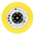 3M 05775 Regular Disc Pad, 5 in Dia, 5/16 in - 24 TPI Arbor, Hook and Loop Attachment