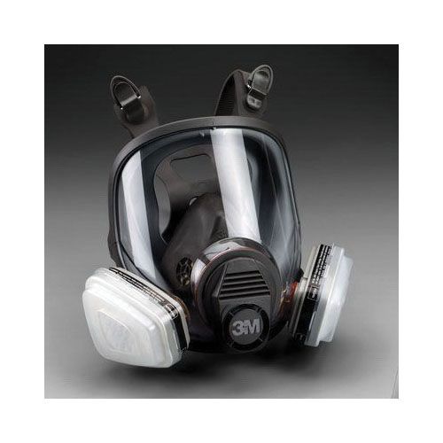 3M 07162 Full Facepiece Respirator Packout, Full Facepiece, Medium, P95 Filter Class, NIOSH Approved