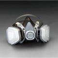 3M 07193 5000 Series Half-Mask Respirator Assembly, Large, P95 Filter Class, NIOSH Approved