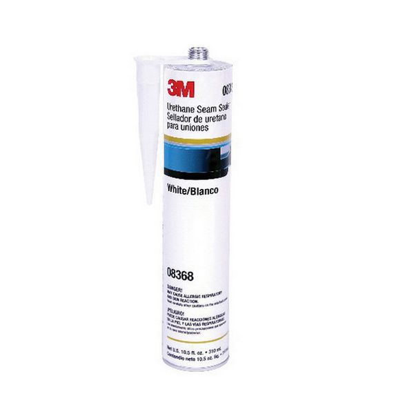 3M 08365 1-Component Seam Sealer, 310 mL Cartridge, Paste, Beige, 24 hr Curing