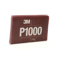Hand Sheet, 5-1/2 in W x 6.8 in L, 1000 Grit, Fine Grade, Brown, Wet/Dry