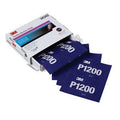 3M 34342 270J Series Abrasive Hand Sheet, 5-1/2 in W x 6.8 in L, P1200 Grit, Fine Grade, Purple, Wet/Dry