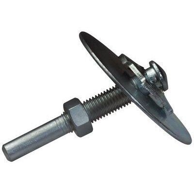 3M 7491 0749 Series Regular Wheel Mandrel, 1/4 in Shank, Use With: Die Grinders and Straight Shaft Tools